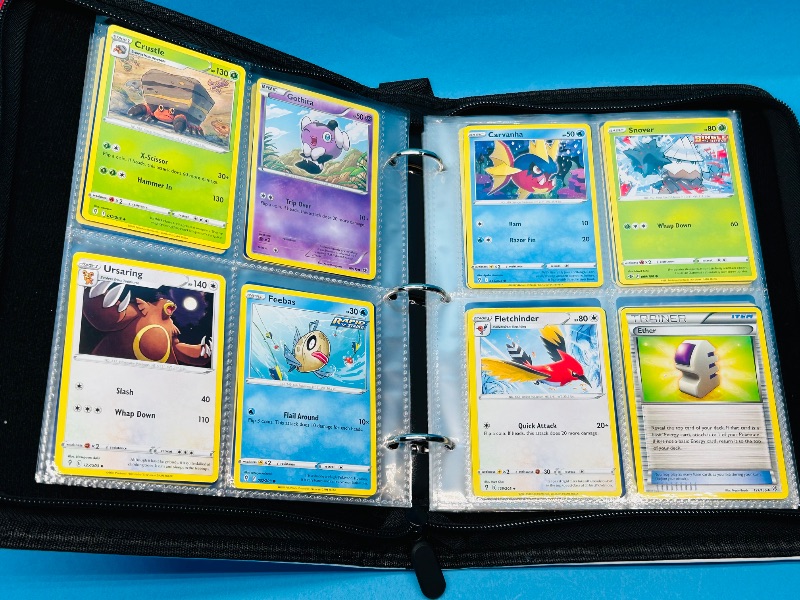 Photo 13 of 812102…final sale no returns/refunds-144 mixed Pokemon cards in binder 