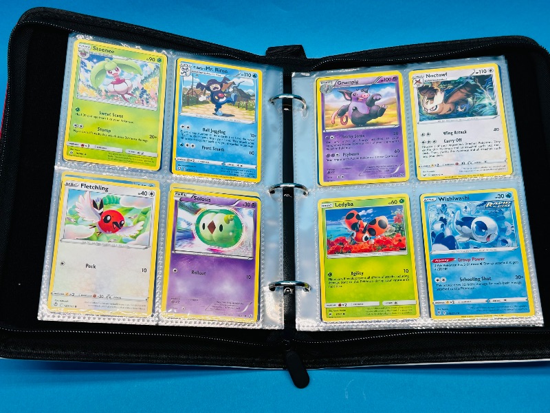 Photo 10 of 812102…final sale no returns/refunds-144 mixed Pokemon cards in binder 