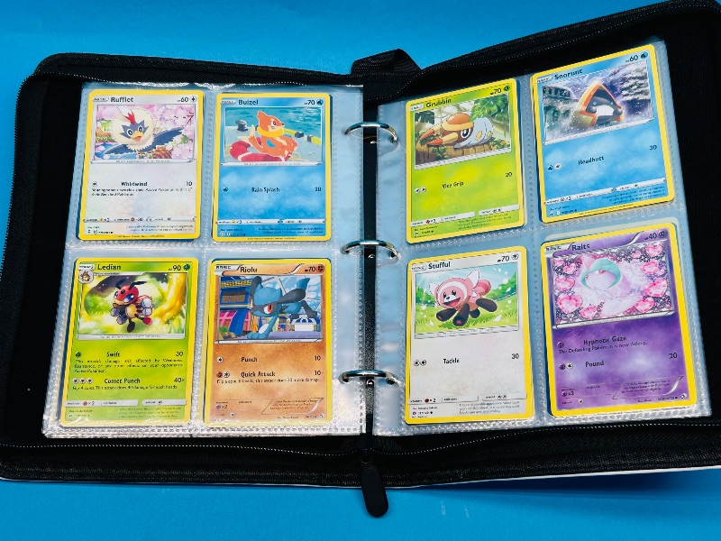 Photo 2 of 812102…final sale no returns/refunds-144 mixed Pokemon cards in binder 