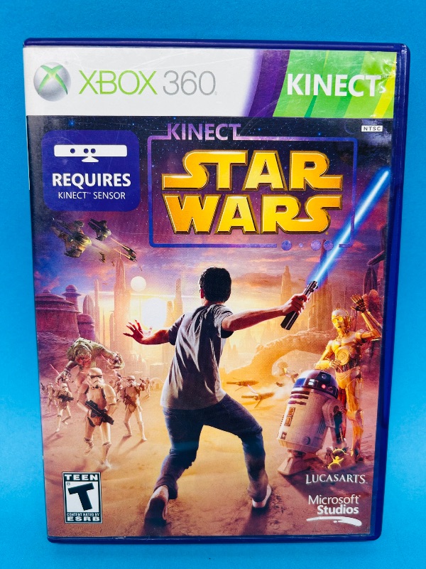 Photo 1 of 812144…XBOX 360 Kinect Star Wars game disc