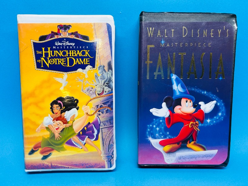 Photo 1 of 812160… 2  Disney VHS movies 