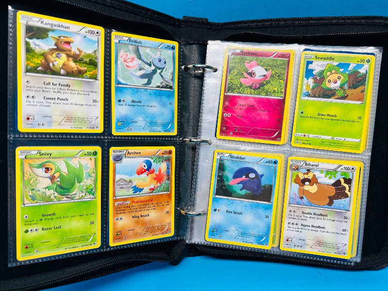 Photo 16 of 812169…final sale no returns/refunds-152 mixed Pokemon cards in binder 