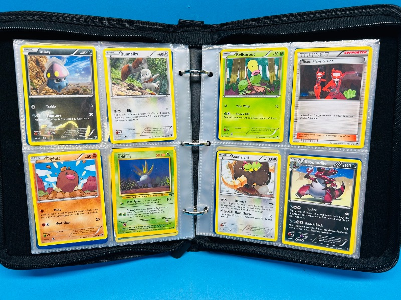 Photo 10 of 812169…final sale no returns/refunds-152 mixed Pokemon cards in binder 