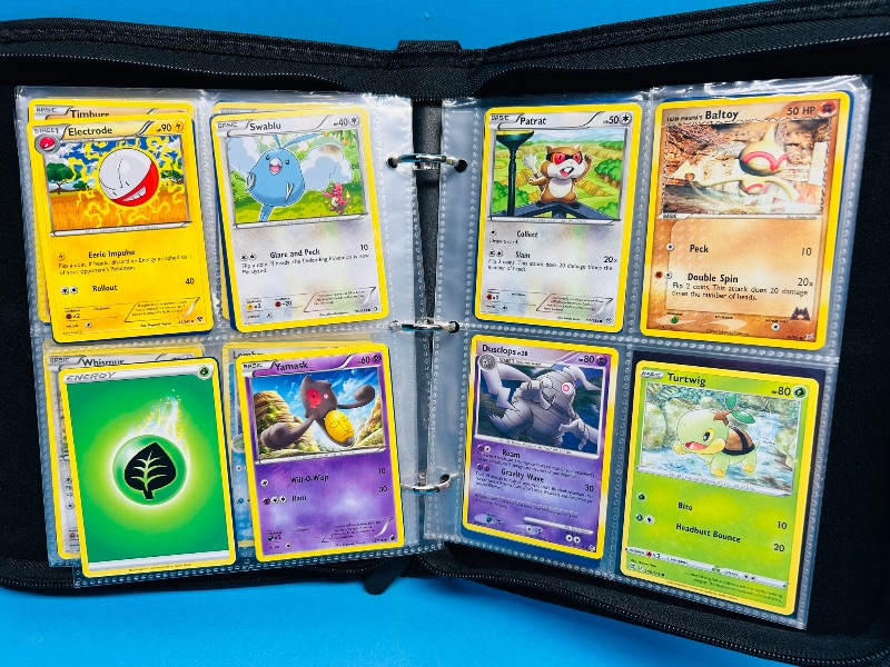 Photo 12 of 812169…final sale no returns/refunds-152 mixed Pokemon cards in binder 