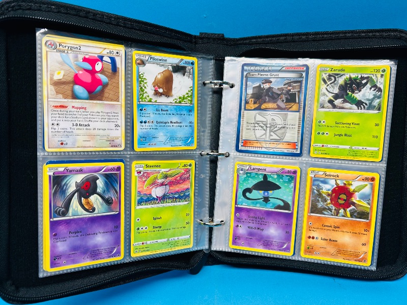 Photo 9 of 812169…final sale no returns/refunds-152 mixed Pokemon cards in binder 