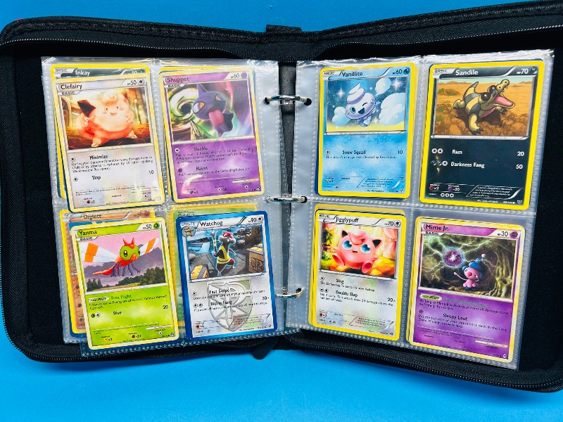 Photo 5 of 812169…final sale no returns/refunds-152 mixed Pokemon cards in binder 