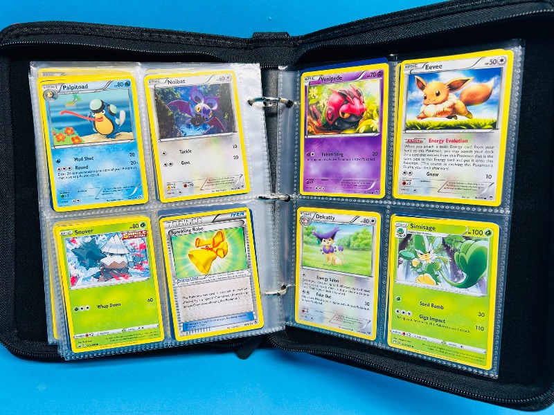 Photo 6 of 812169…final sale no returns/refunds-152 mixed Pokemon cards in binder 