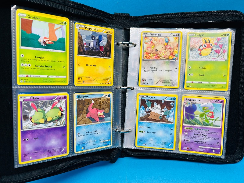 Photo 13 of 812169…final sale no returns/refunds-152 mixed Pokemon cards in binder 