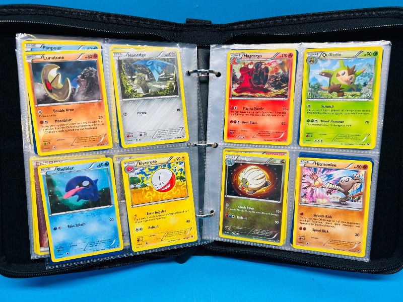 Photo 18 of 812169…final sale no returns/refunds-152 mixed Pokemon cards in binder 