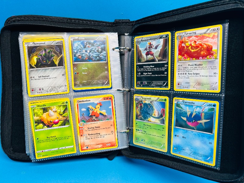 Photo 15 of 812169…final sale no returns/refunds-152 mixed Pokemon cards in binder 