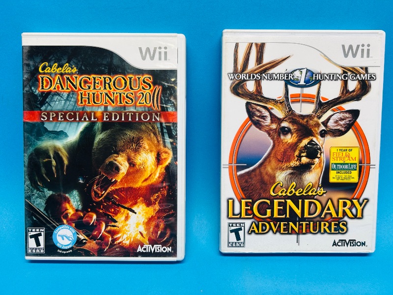 Photo 1 of 812180… 2 Wii game discs 