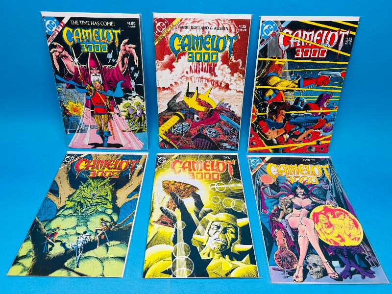 Photo 1 of 812206…  6 Camelot 3000 comics in plastic sleeves 