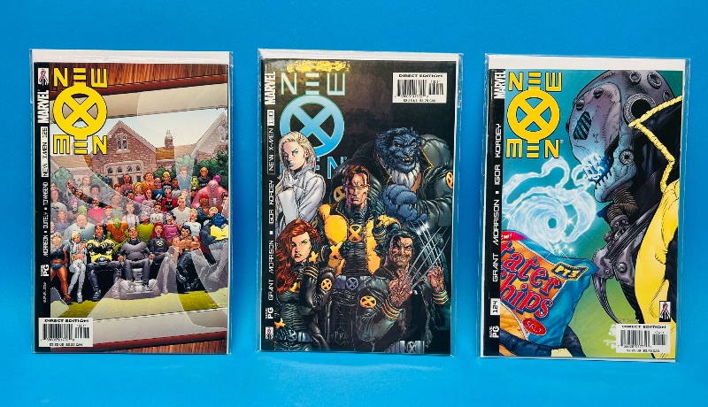 Photo 1 of 812211…3 X-men  comics in plastic sleeves 