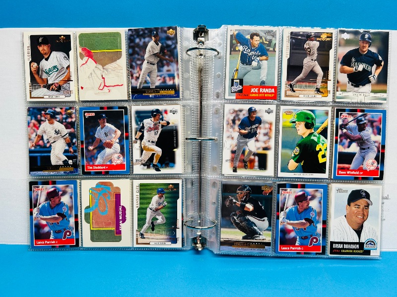 Photo 16 of 812229… final sale no returns/refunds-342 mixed baseball cards in binder 