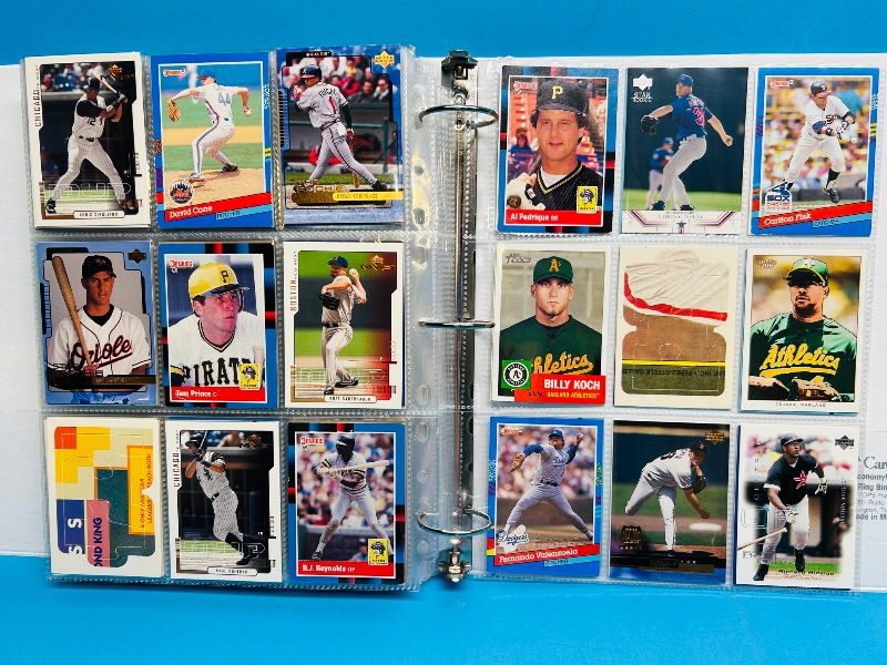 Photo 5 of 812229… final sale no returns/refunds-342 mixed baseball cards in binder 