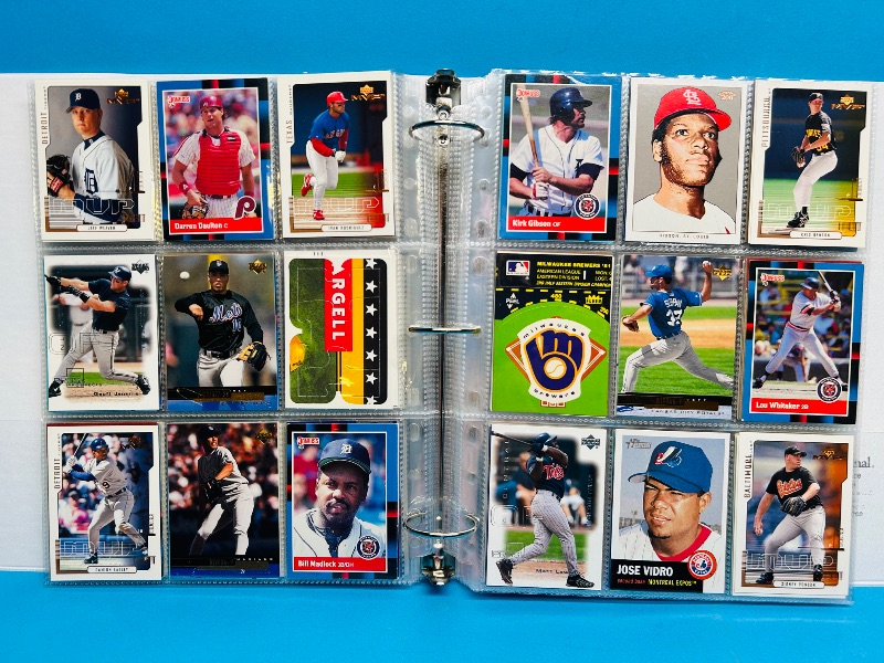 Photo 14 of 812229… final sale no returns/refunds-342 mixed baseball cards in binder 