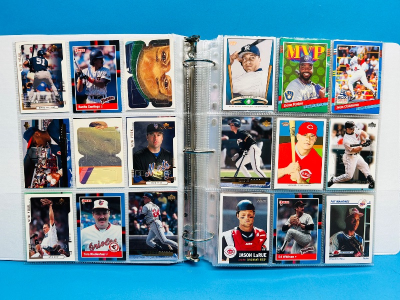 Photo 15 of 812229… final sale no returns/refunds-342 mixed baseball cards in binder 