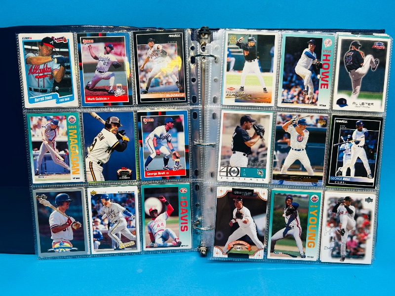 Photo 2 of 812231… final sale no returns/refunds-324 mixed baseball cards in binder 