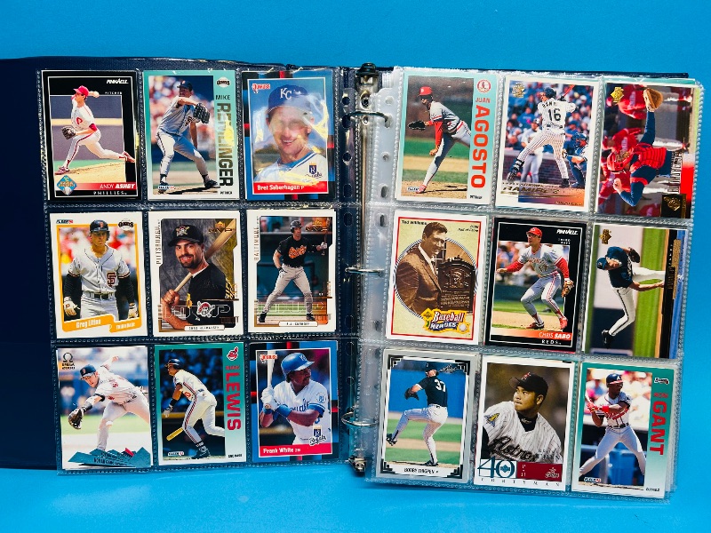 Photo 18 of 812231… final sale no returns/refunds-324 mixed baseball cards in binder 