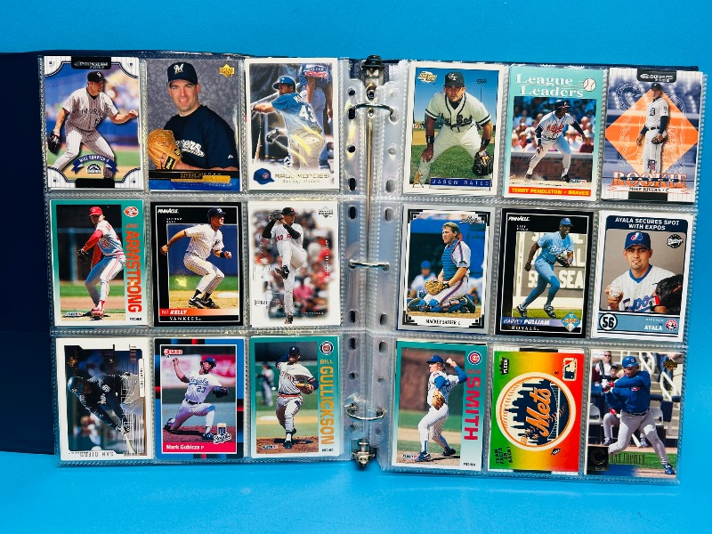 Photo 16 of 812231… final sale no returns/refunds-324 mixed baseball cards in binder 