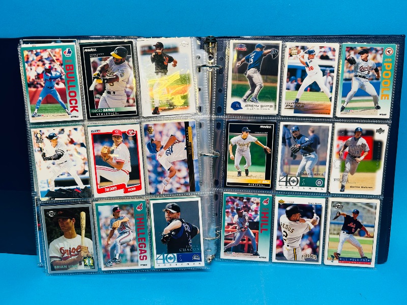 Photo 5 of 812231… final sale no returns/refunds-324 mixed baseball cards in binder 