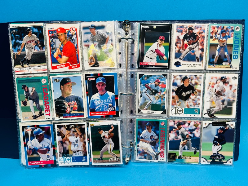 Photo 13 of 812231… final sale no returns/refunds-324 mixed baseball cards in binder 