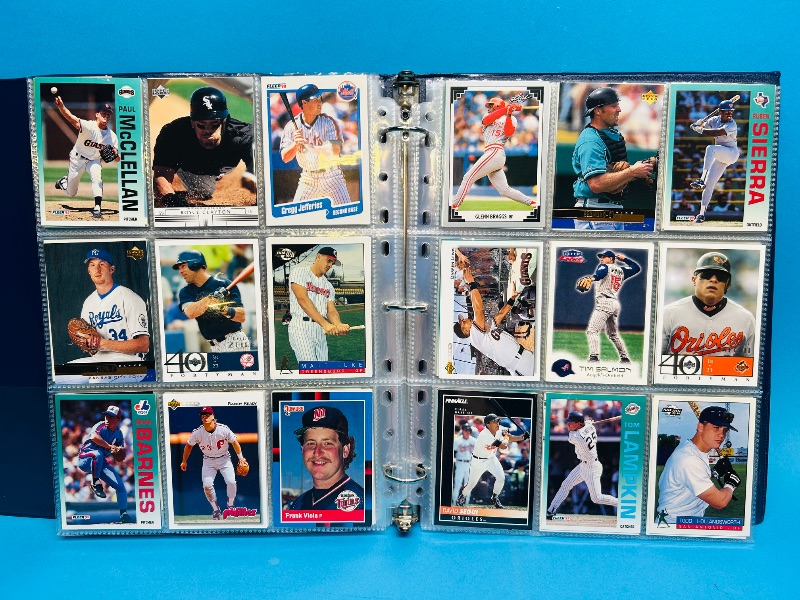 Photo 12 of 812231… final sale no returns/refunds-324 mixed baseball cards in binder 