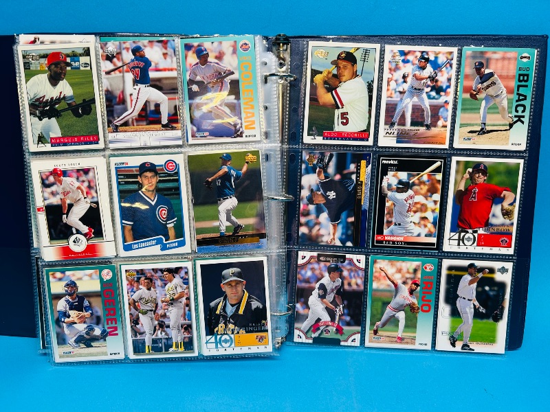 Photo 8 of 812231… final sale no returns/refunds-324 mixed baseball cards in binder 