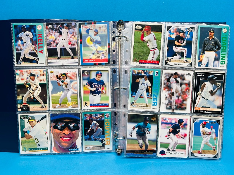 Photo 3 of 812231… final sale no returns/refunds-324 mixed baseball cards in binder 