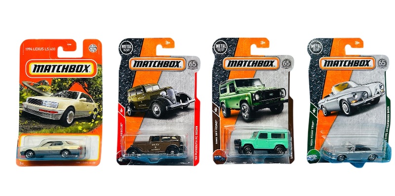 Photo 1 of 812236…4 matchbox die cast cars