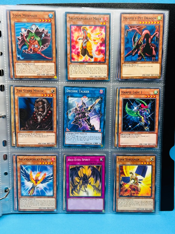 Photo 6 of 812256… final sale no returns/refunds -135 mixed Yu-Gi-Oh cards in binder -some holo