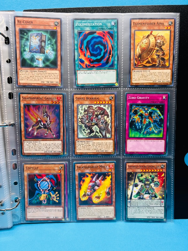 Photo 4 of 812256… final sale no returns/refunds -135 mixed Yu-Gi-Oh cards in binder -some holo