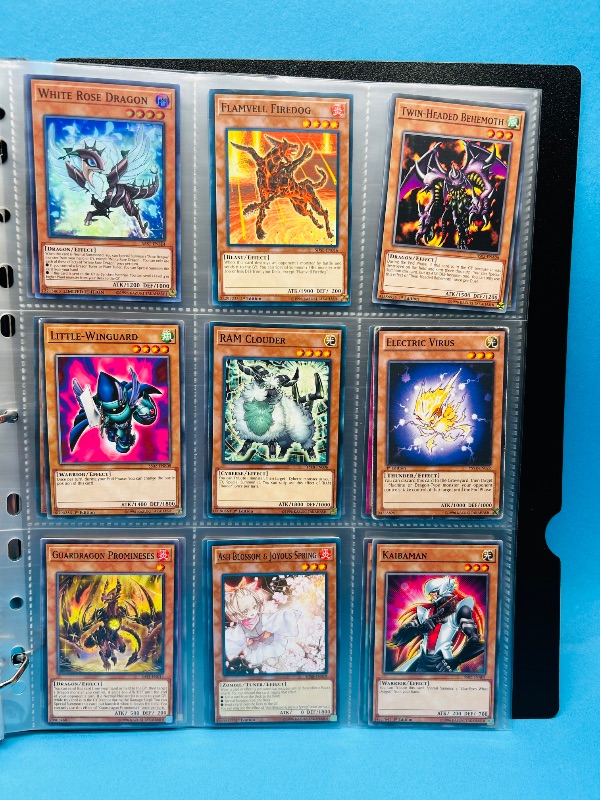 Photo 5 of 812256… final sale no returns/refunds -135 mixed Yu-Gi-Oh cards in binder -some holo