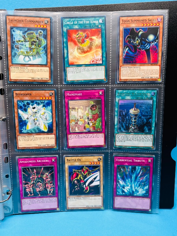 Photo 3 of 812256… final sale no returns/refunds -135 mixed Yu-Gi-Oh cards in binder -some holo