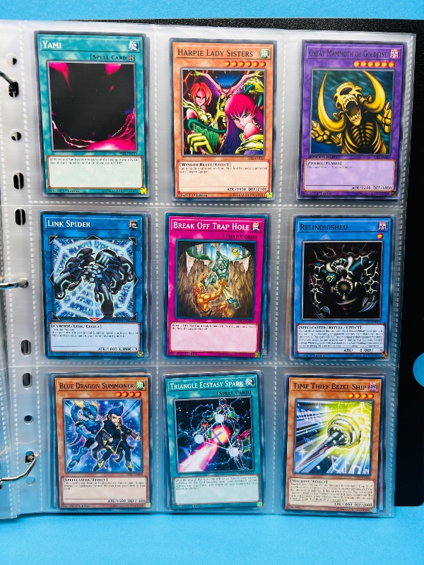 Photo 8 of 812256… final sale no returns/refunds -135 mixed Yu-Gi-Oh cards in binder -some holo