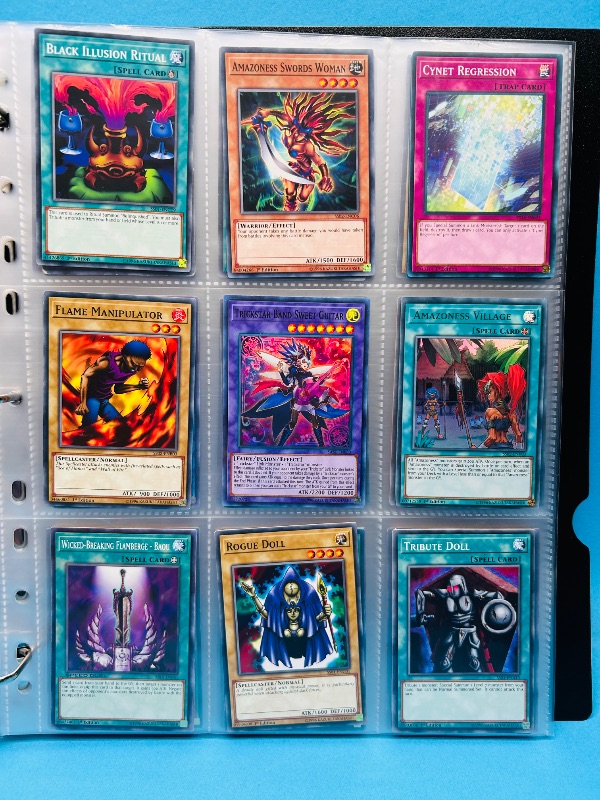 Photo 12 of 812256… final sale no returns/refunds -135 mixed Yu-Gi-Oh cards in binder -some holo