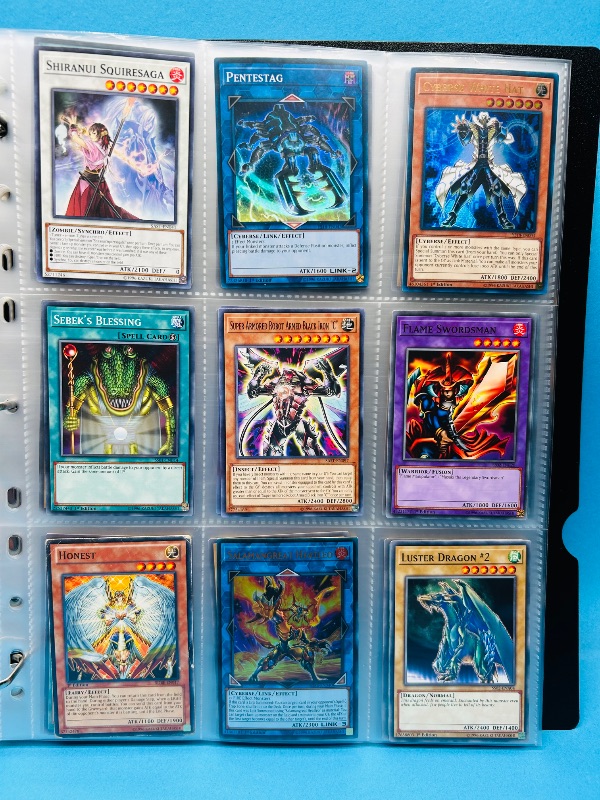 Photo 13 of 812256… final sale no returns/refunds -135 mixed Yu-Gi-Oh cards in binder -some holo