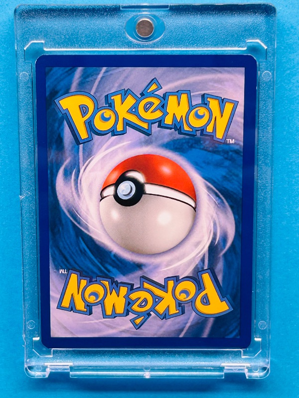 Photo 2 of 812286… Pokémon reverse holo card in hard plastic case Rotom 