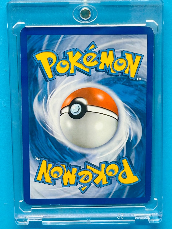 Photo 2 of 812308…  Pokémon reverse holo card in hard plastic case Dratini 