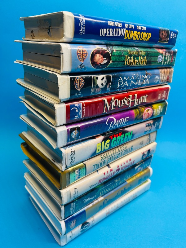 Photo 2 of 812321…11  VHS movies 