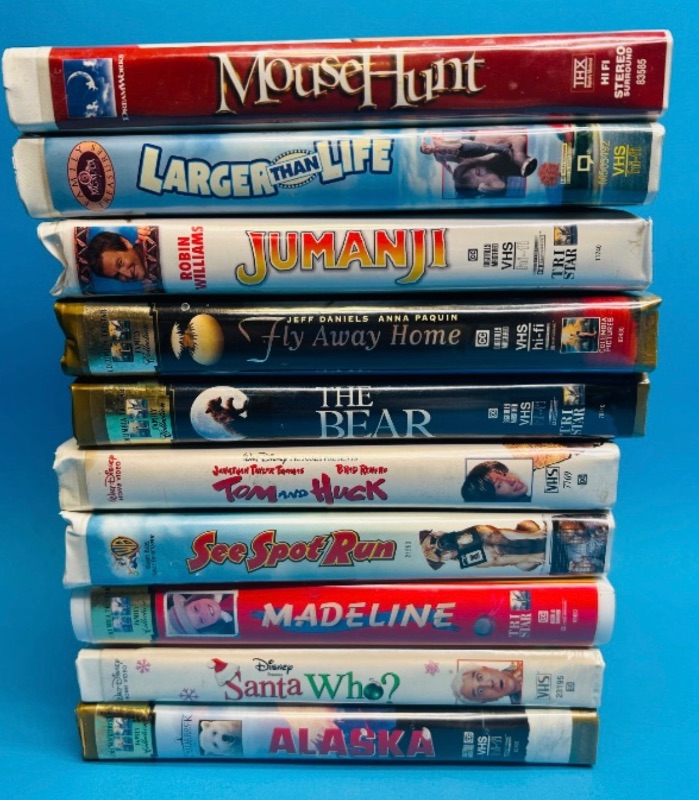 Photo 1 of 812334… 10  VHS movies 