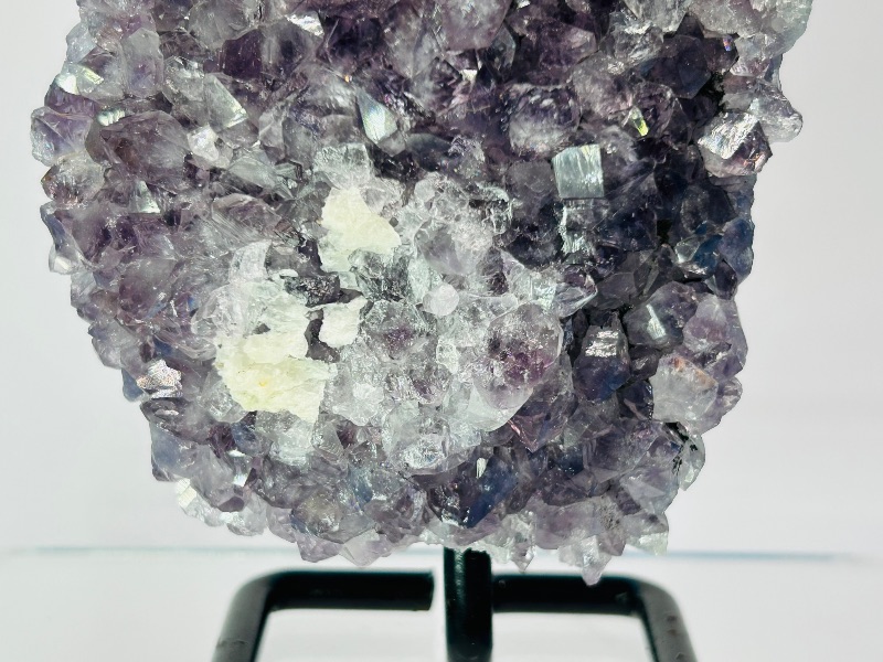 Photo 5 of 812338…5.5” amethyst crystal rock on stand- height includes display stand 