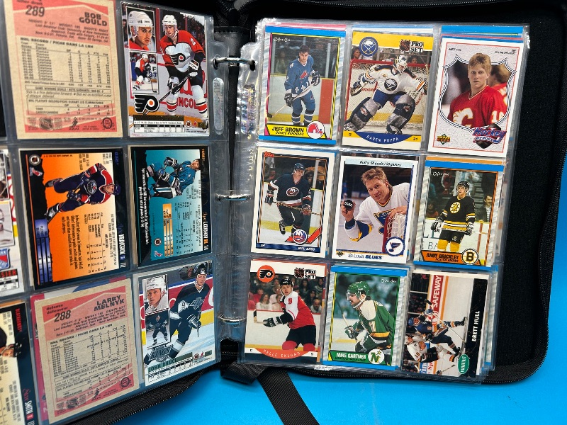 Photo 5 of 812403…final sale no returns/refunds-198 mixed hockey cards in binder 