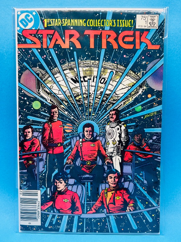 Photo 1 of 812453…Star Trek #1 comic in plastic sleeve 