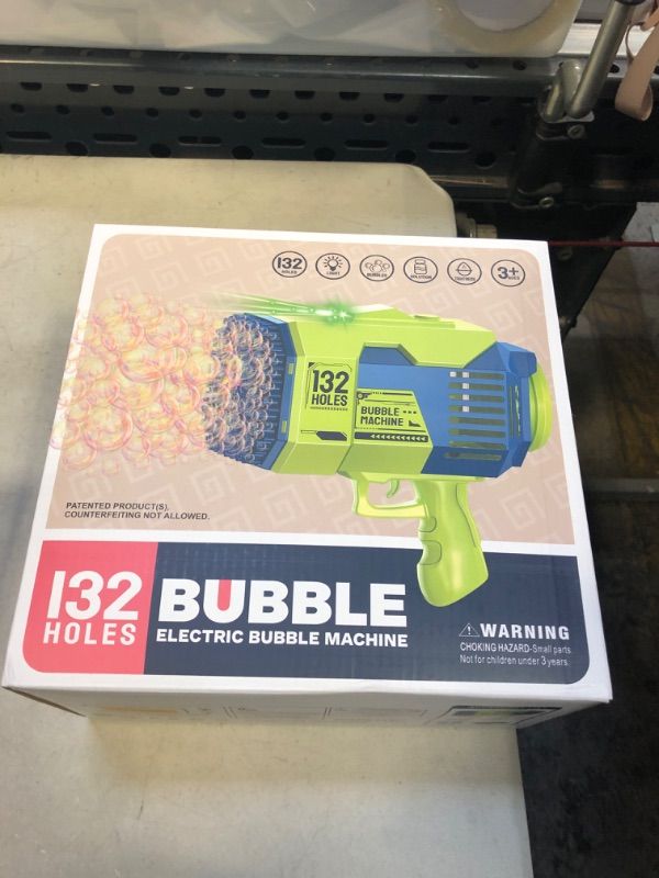 Photo 1 of 32 Hole Gatling Automatic Bubble Gun ?Rocket Boom Bubble Gun? Bubble Bazooka Gun