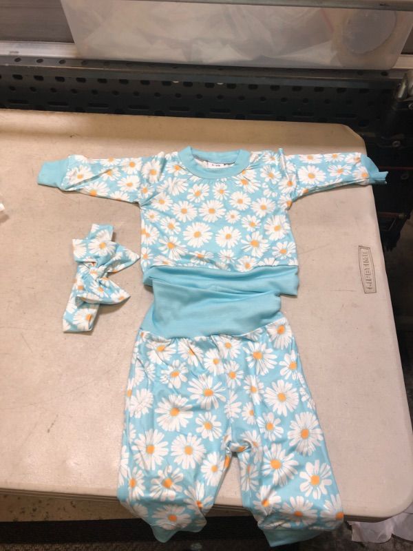 Photo 1 of  Baby Girl's 3pc set size 0-3 m 