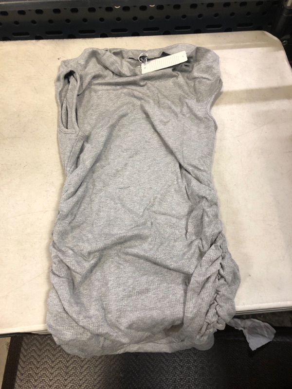 Photo 1 of LILLUSORY Women's mini dress grey size large 