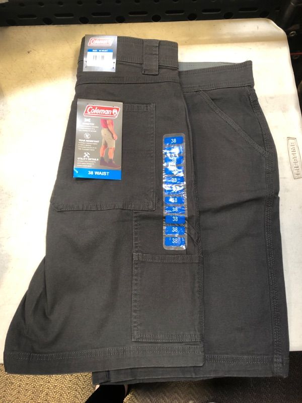 Photo 2 of 38 W NEW Coleman Stretch Utility Shorts for Work, Casual, Travel