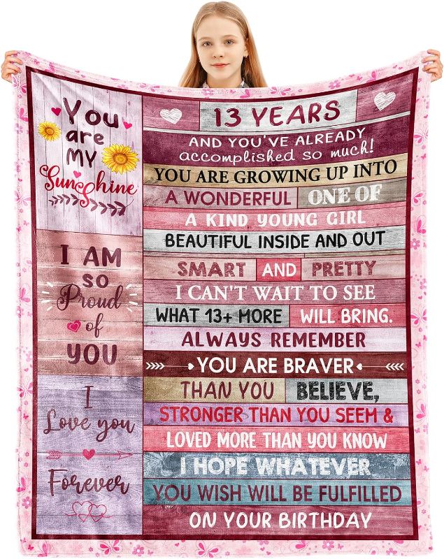 Photo 1 of AKLSNDLKA 13 Year Old Girl Gift Ideas,13th Birthday Decorations for Girls,Gifts for 13 Year Old Girl,13th Birthday Gift Ideas Bday Decor,Teenage Girl Gifts for 13 Year Old Girl
