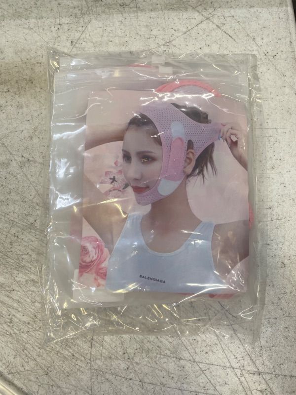 Photo 3 of 2 PACK -- KPHMKISS Face Slimming Strap, Double Chin Reducer, V Line Face Lifting Belt, Face Lifting Bandage Tightening Up Skin And Help Reduce the Wrinkles
